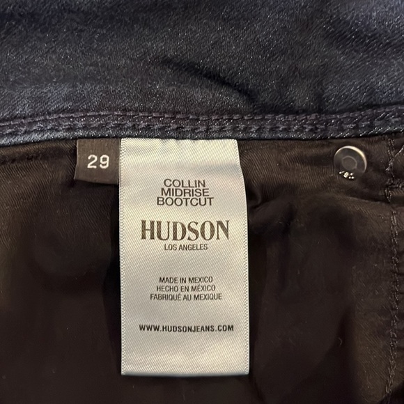 Hudson Jeans Collin Mid Rise Bootcut Size 29 - Picture 11 of 16